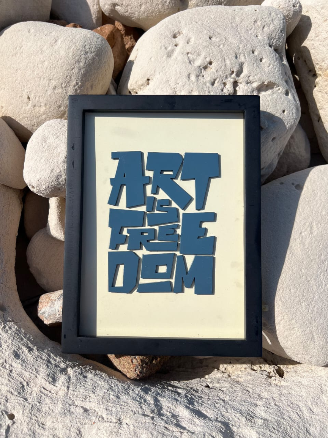 ART IS FREEDOM - Wall Art