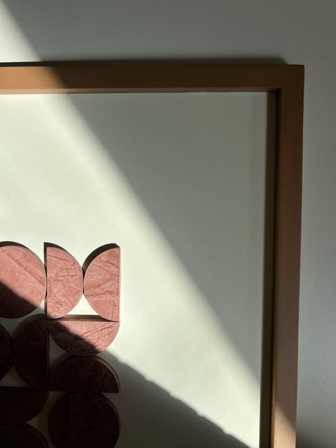 Bauhause Centered - Wooden Wall Art