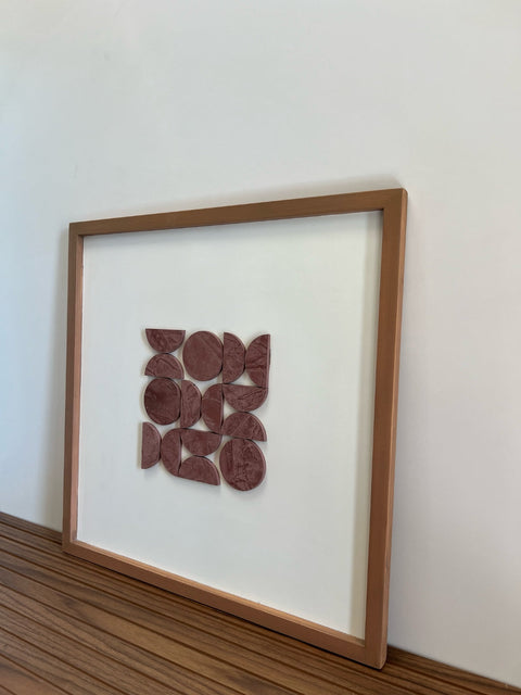 Bauhause Centered - Wooden Wall Art