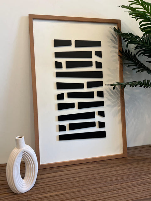 Oblique - Wooden Wall Art