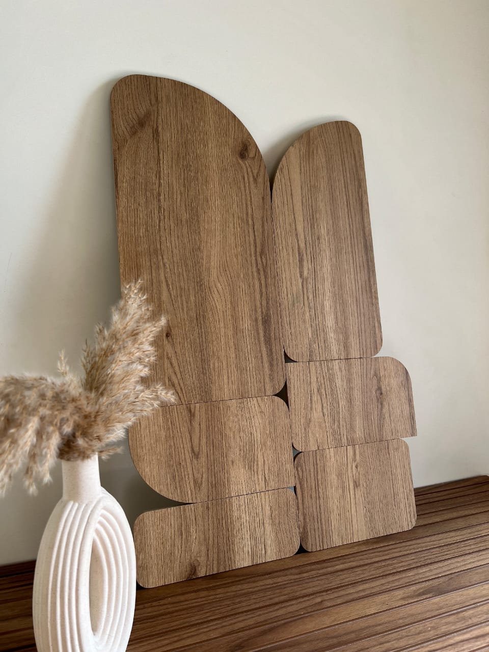 Curva - Oak - Wooden Wall Art