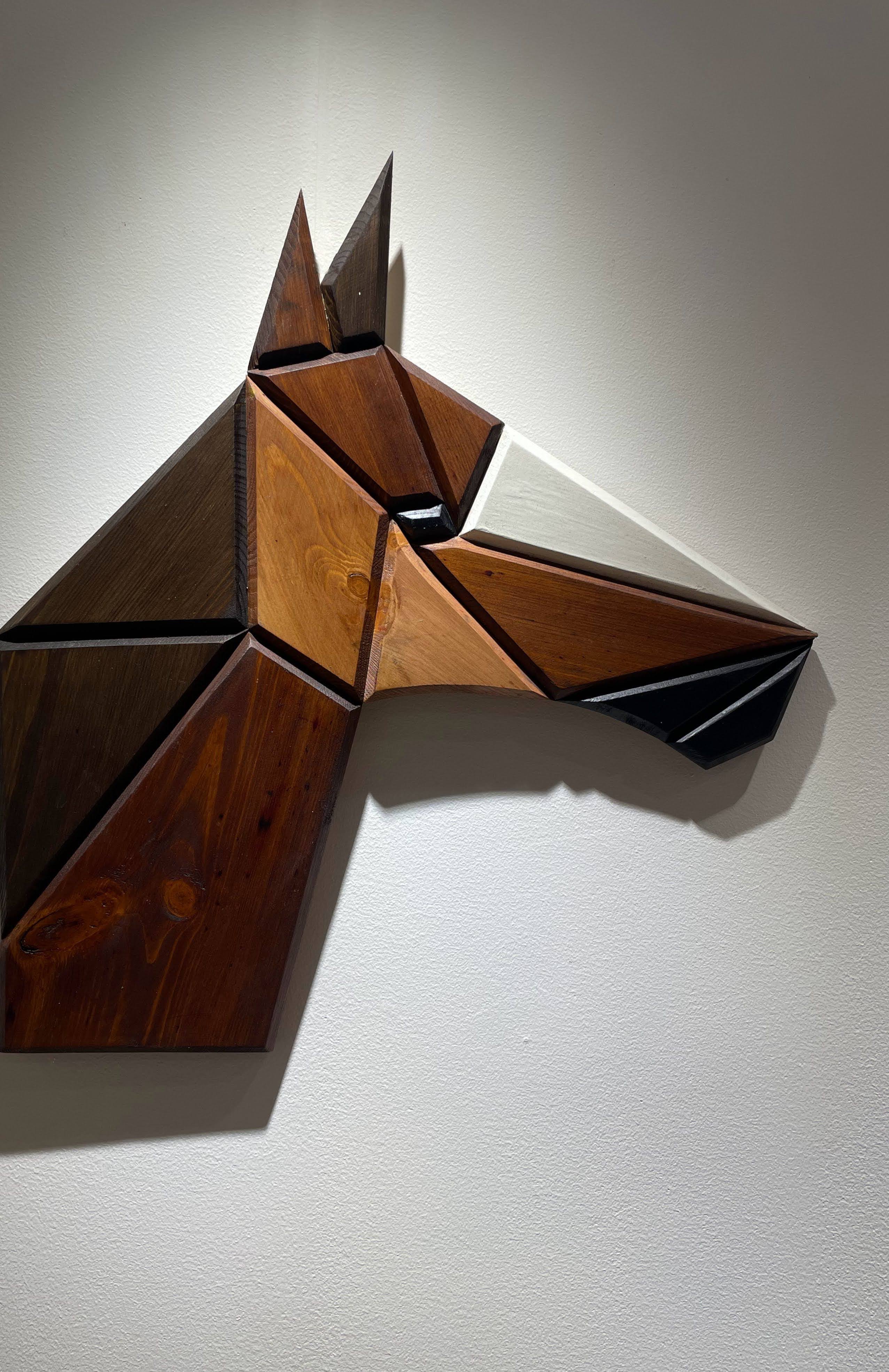 Wooden Horse Wall Art