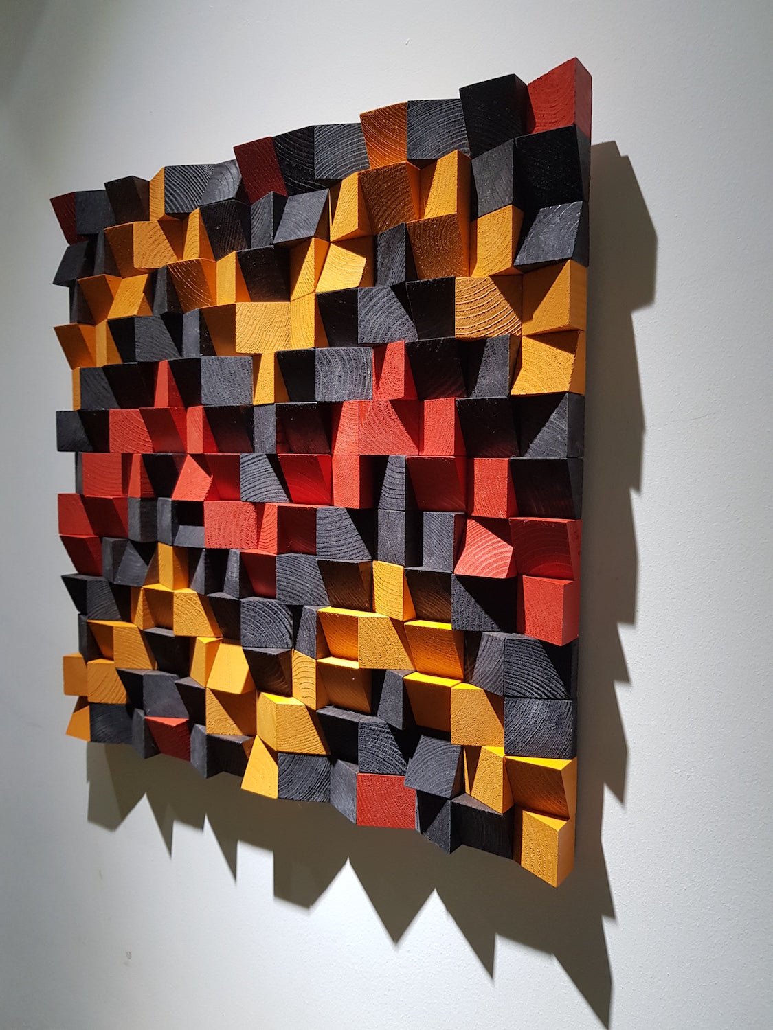 Geometric Wood Wall Art
