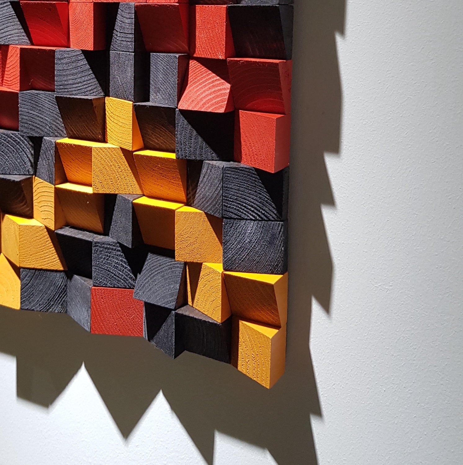 Geometric Wood Wall Art
