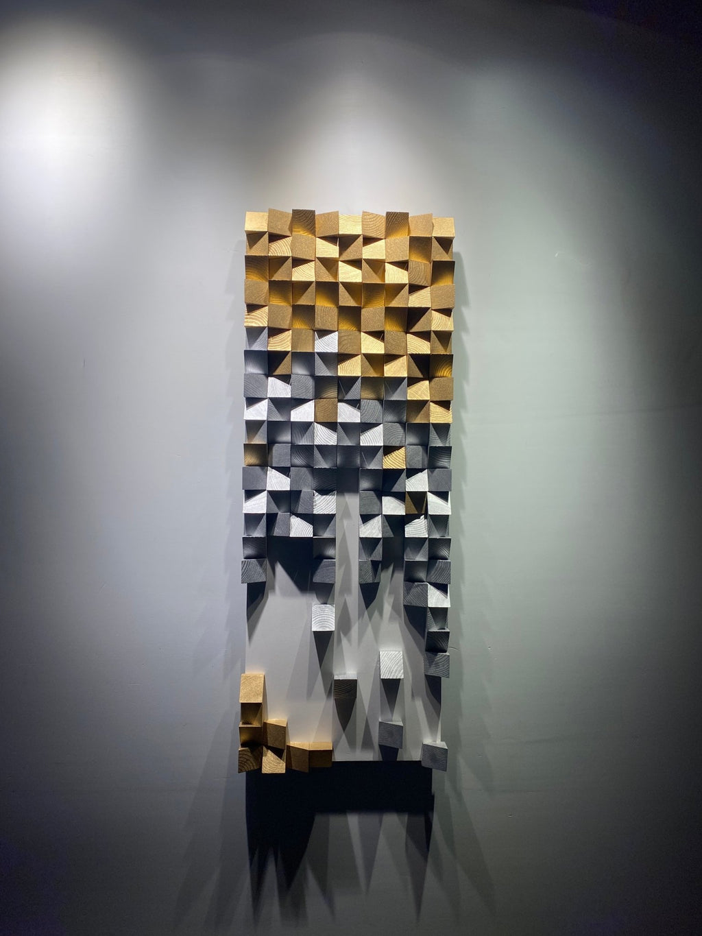 Cuadro sin marco wood art ml-architecture abstract 42 x 30 cm en 2023