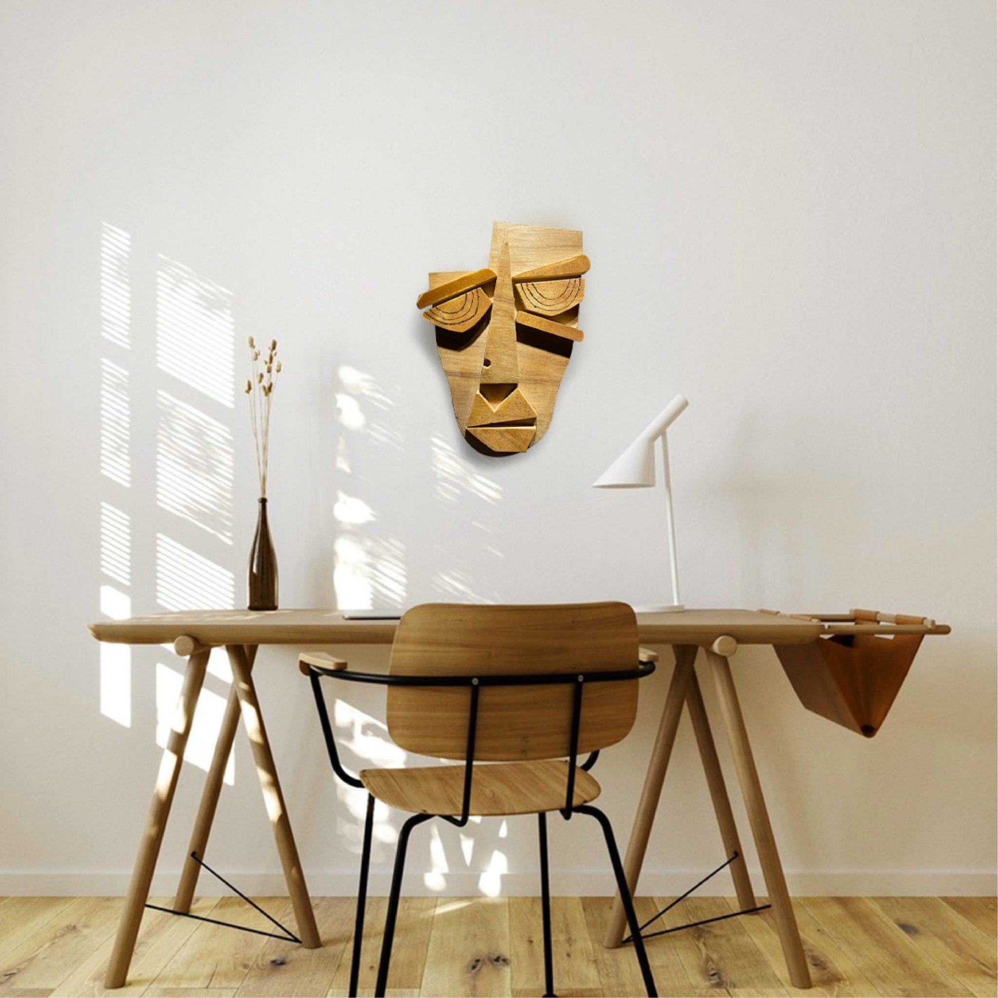 Cubism Style Wall Hanging - Wood Workers Global
