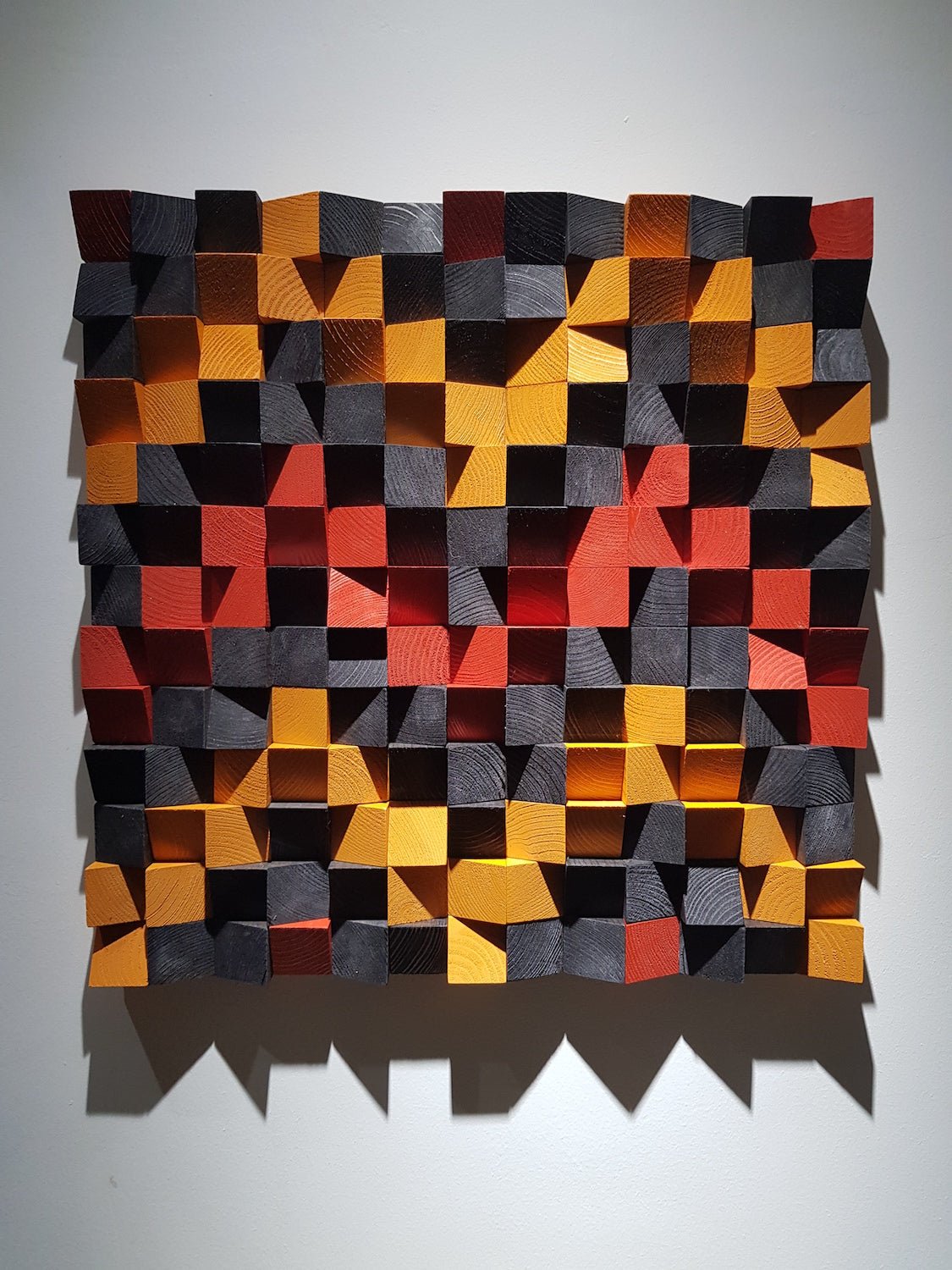 Geometric Wood Wall Art - Wood Workers Global