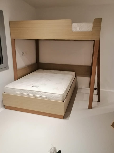 Custom bunk bed 140 x 200 cms