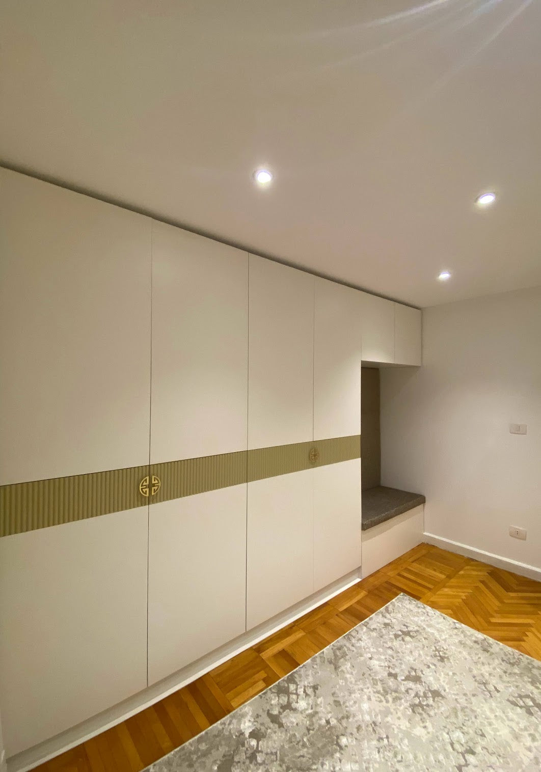 Modern Wardrobe with Couch