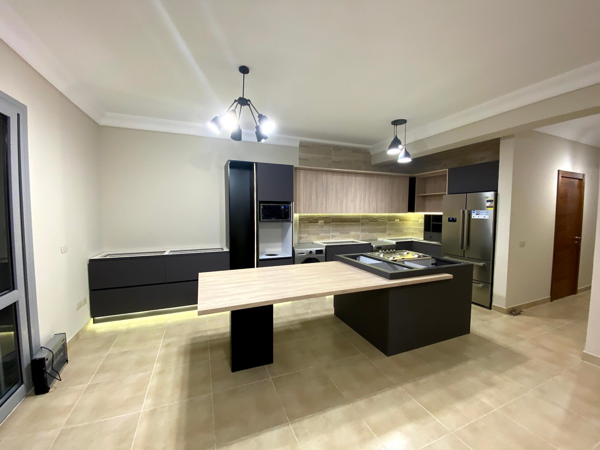 Gray Soft Touch Modern American Kitchen