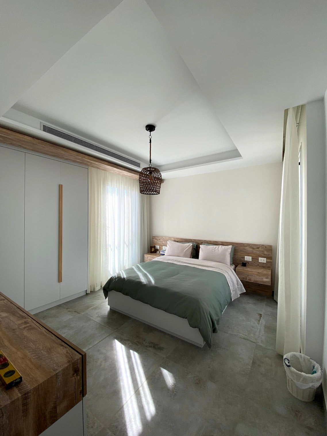 Summer house master bedroom