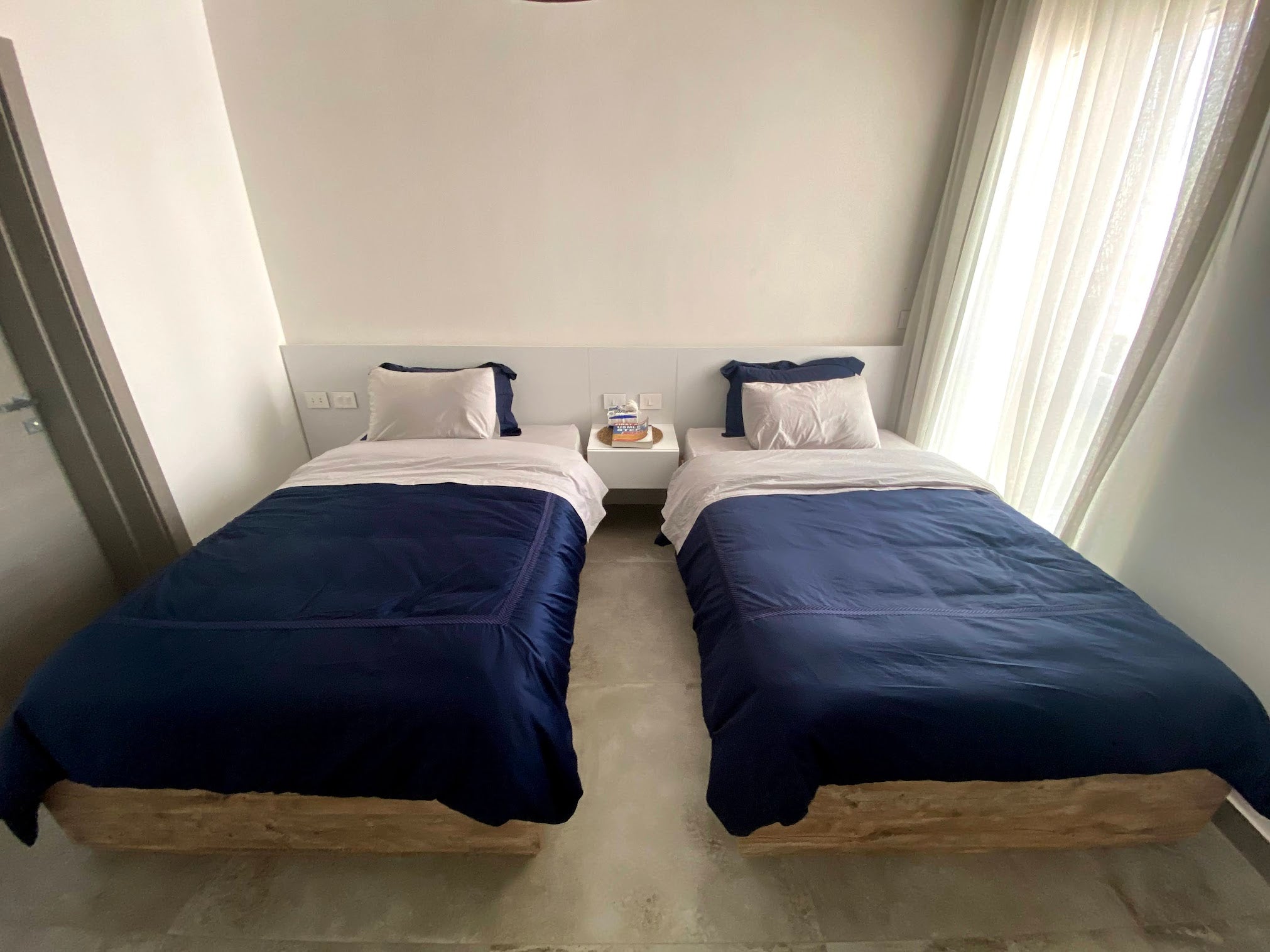 Summer home twin bedroom