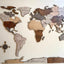 Wooden World Map 120 cm / 47"