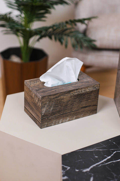 Wooden Tissue Box Cover