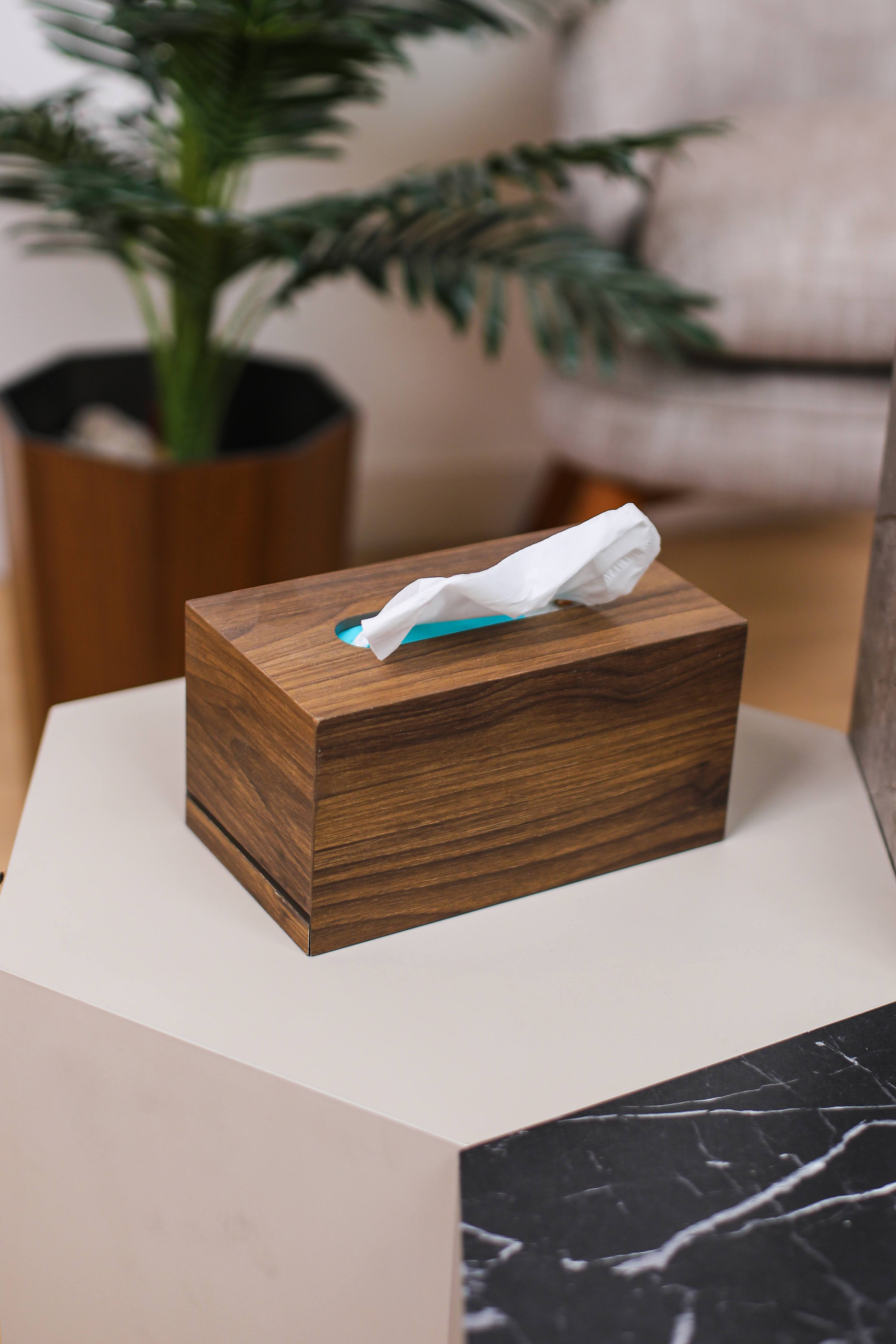 Wooden Tissue Box Cover