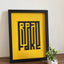 Real & Fake - Wall Art