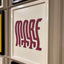 More Less - Wall Art