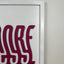 More Less - Wall Art