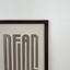 DEAD and ALIVE - Wall Art