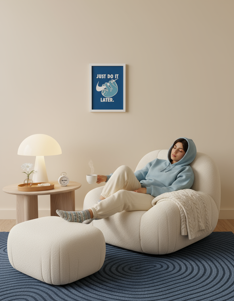 JUST DO IT..LATER - Wall Art