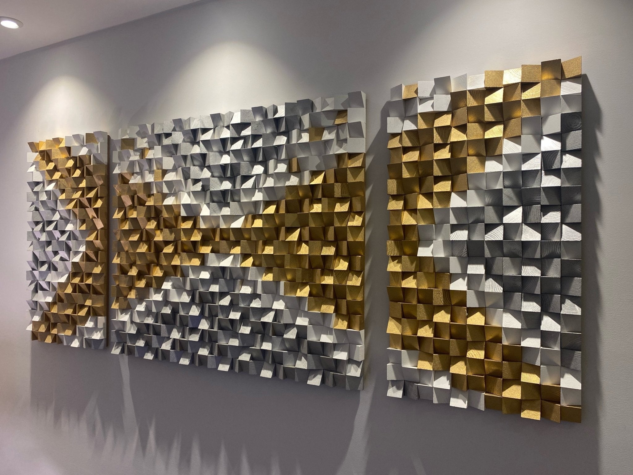  لوحة حائط فنية مكونة من 3 قطع