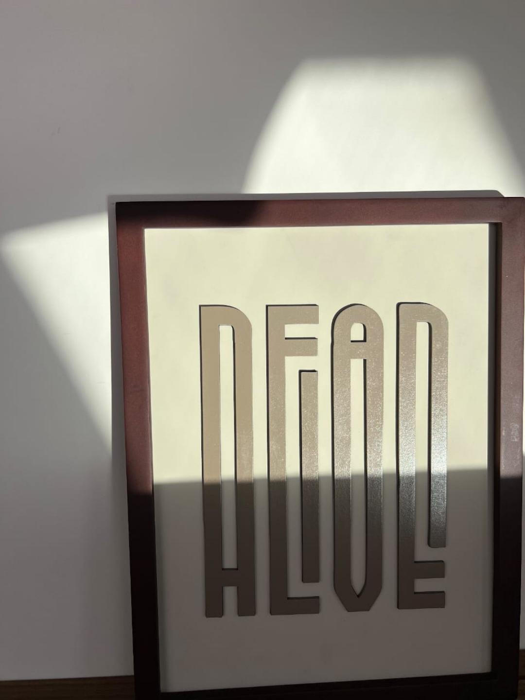 DEAD and ALIVE - Wall Art