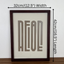 DEAD and ALIVE - Wall Art