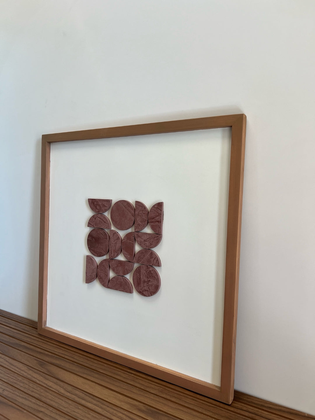 Bauhause Centered - Wooden Wall Art