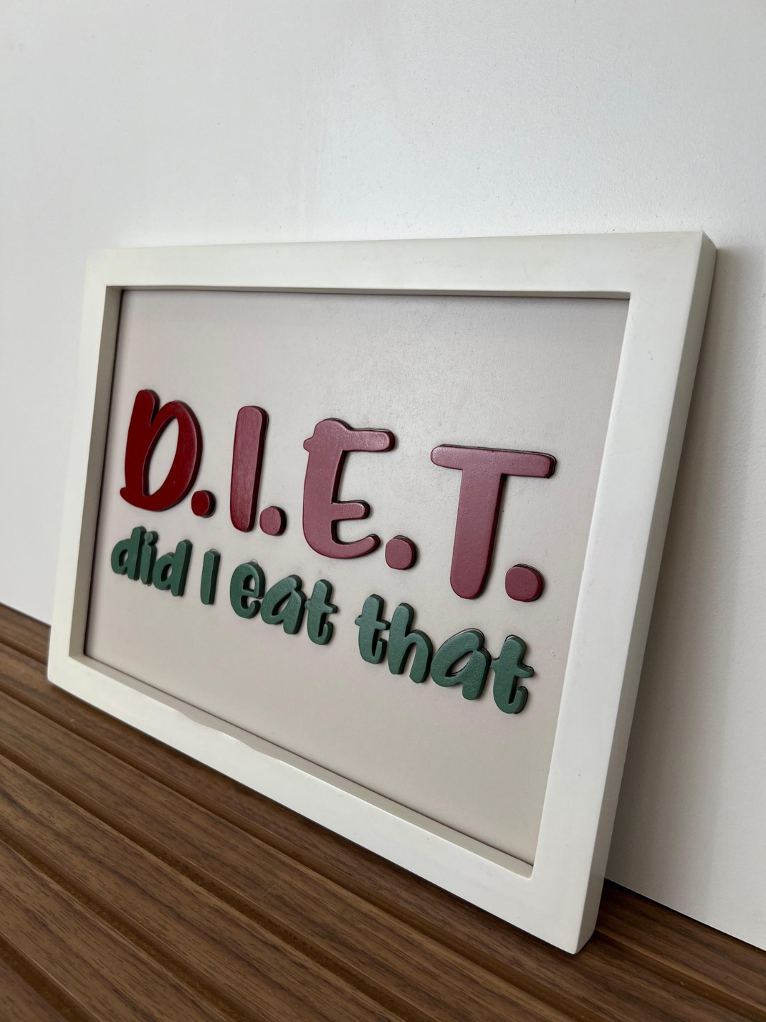 D.I.E.T - Wall Art