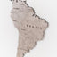 Wooden World Map - Multiple Sizes