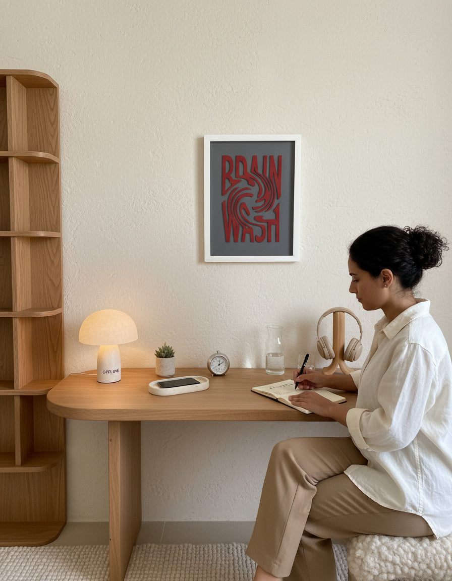 BRAIN WASH - Wall Art