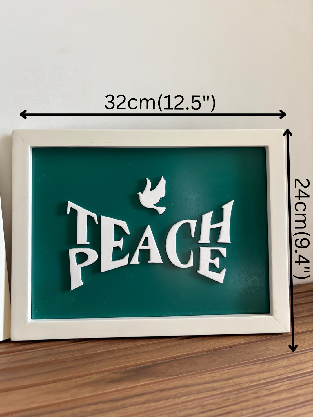 TEACH PEACE - Wall Art