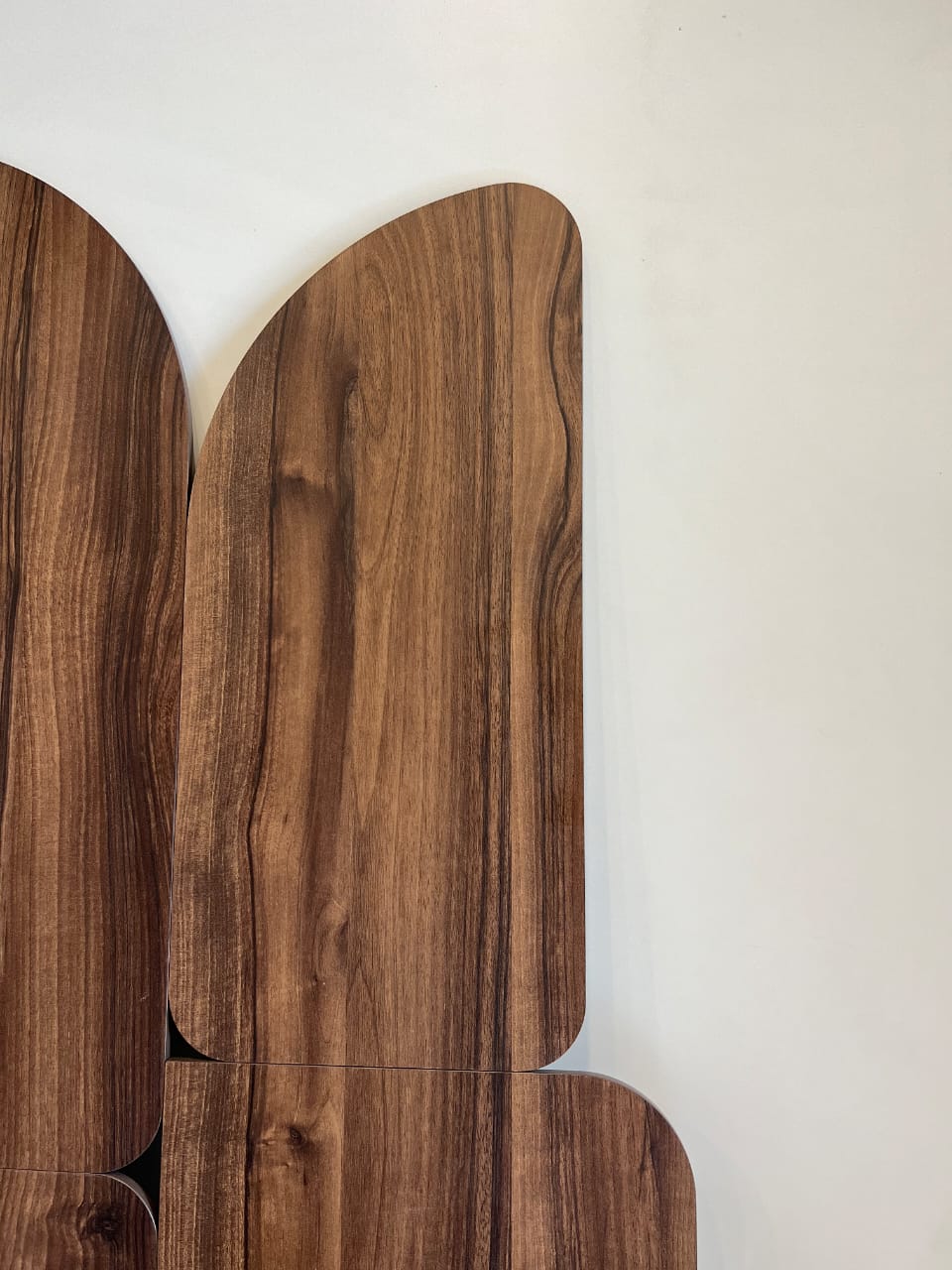 Curva - Walnut - Wooden Wall art