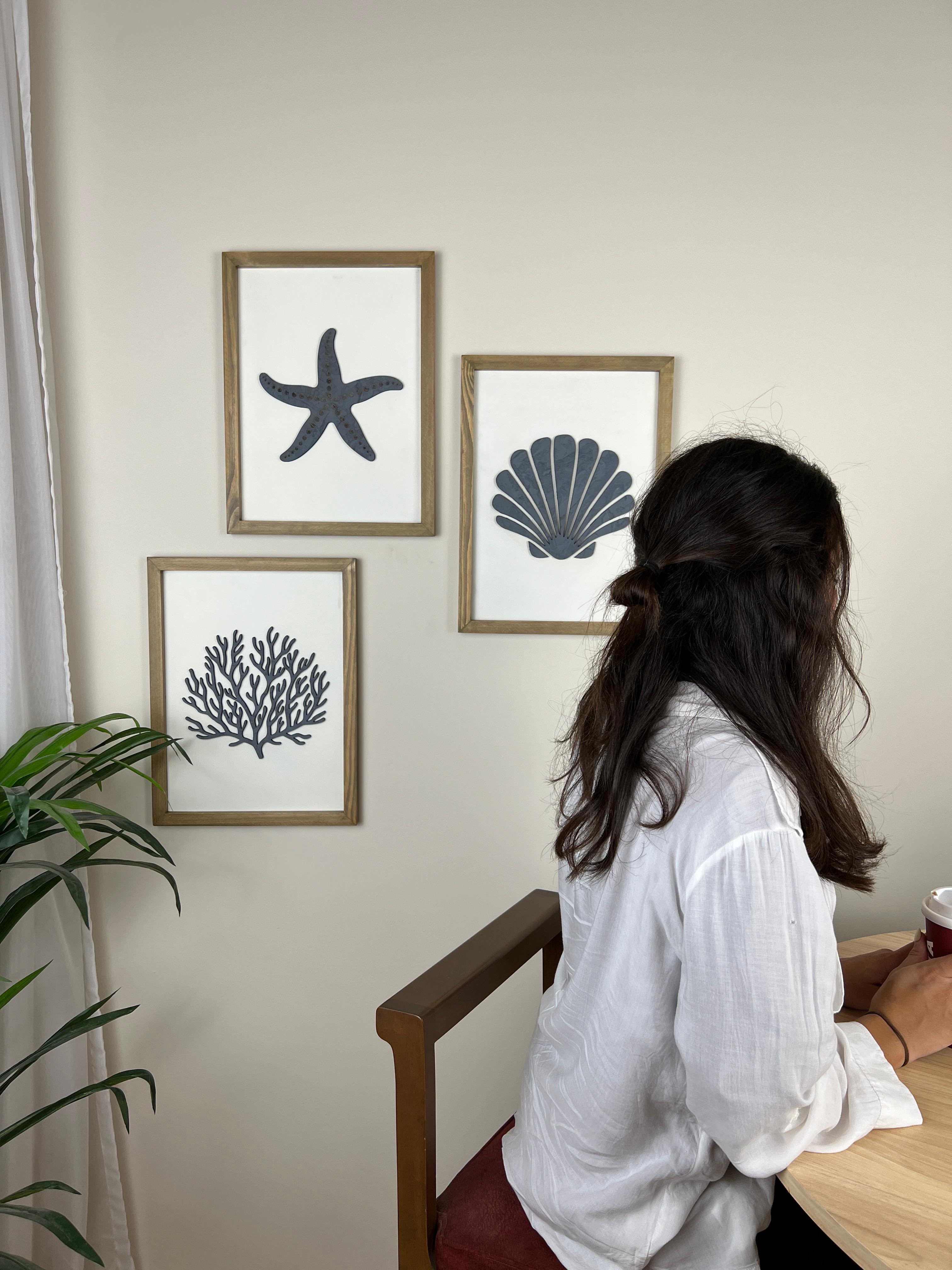 Beachside Trio - Wooden Wall Art