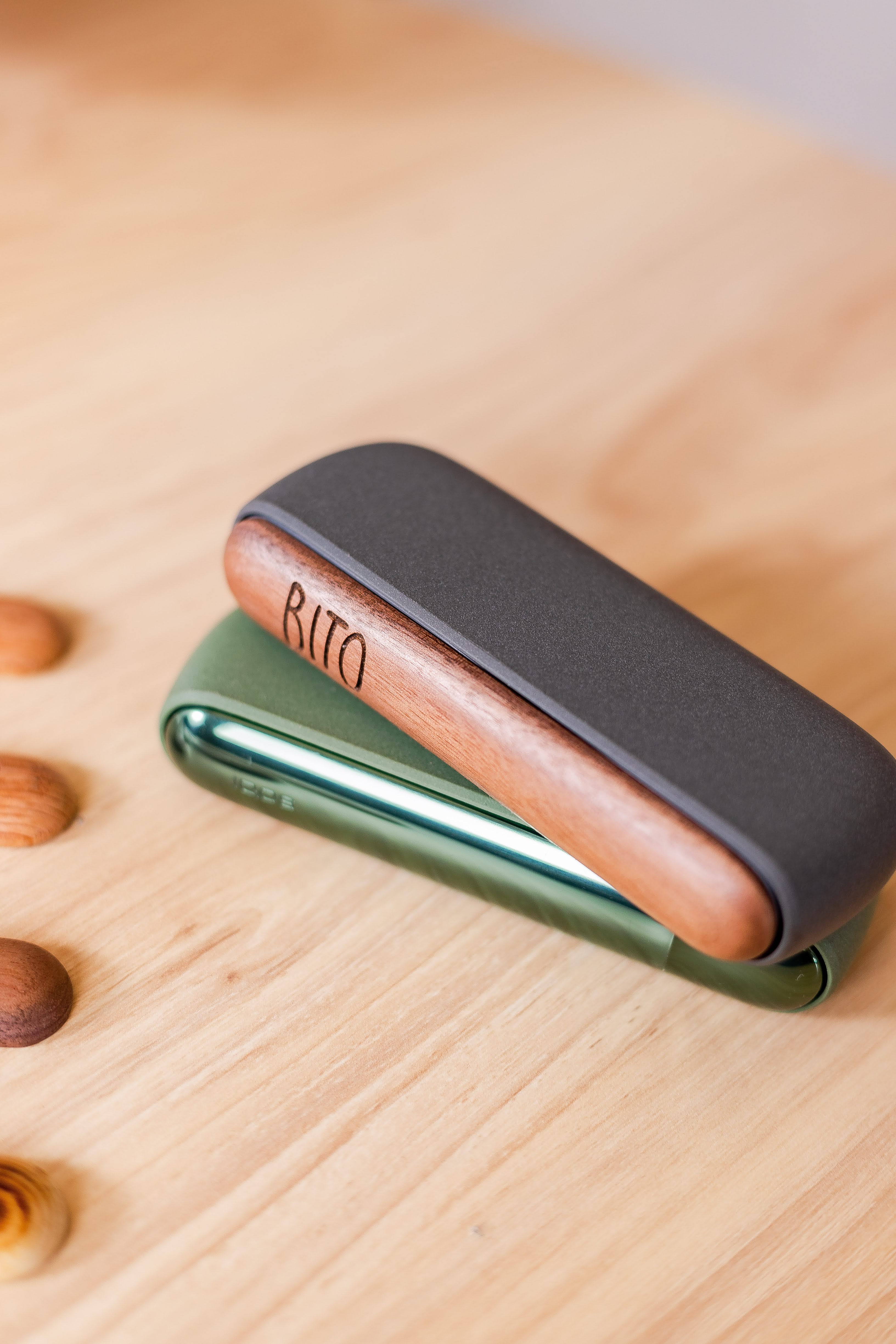 Pack of 2 - Personalized Wooden Door for iQOS Iluma & Iluma ONE