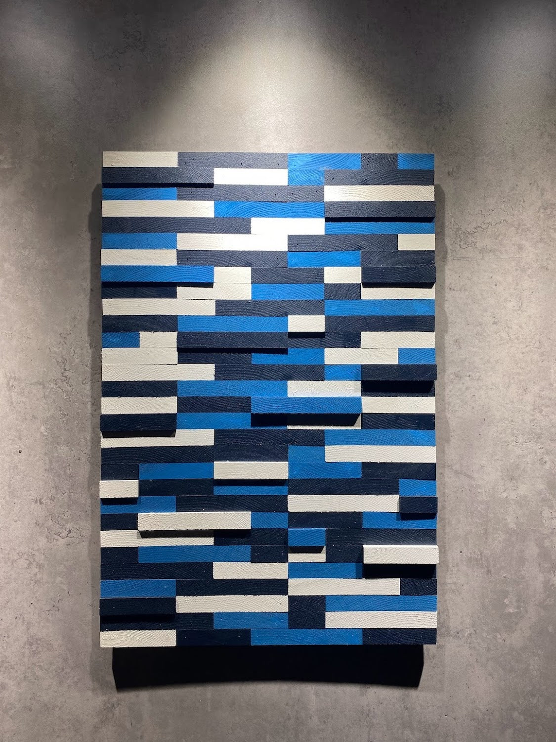 لوحة حائط خشبية مستطيلة