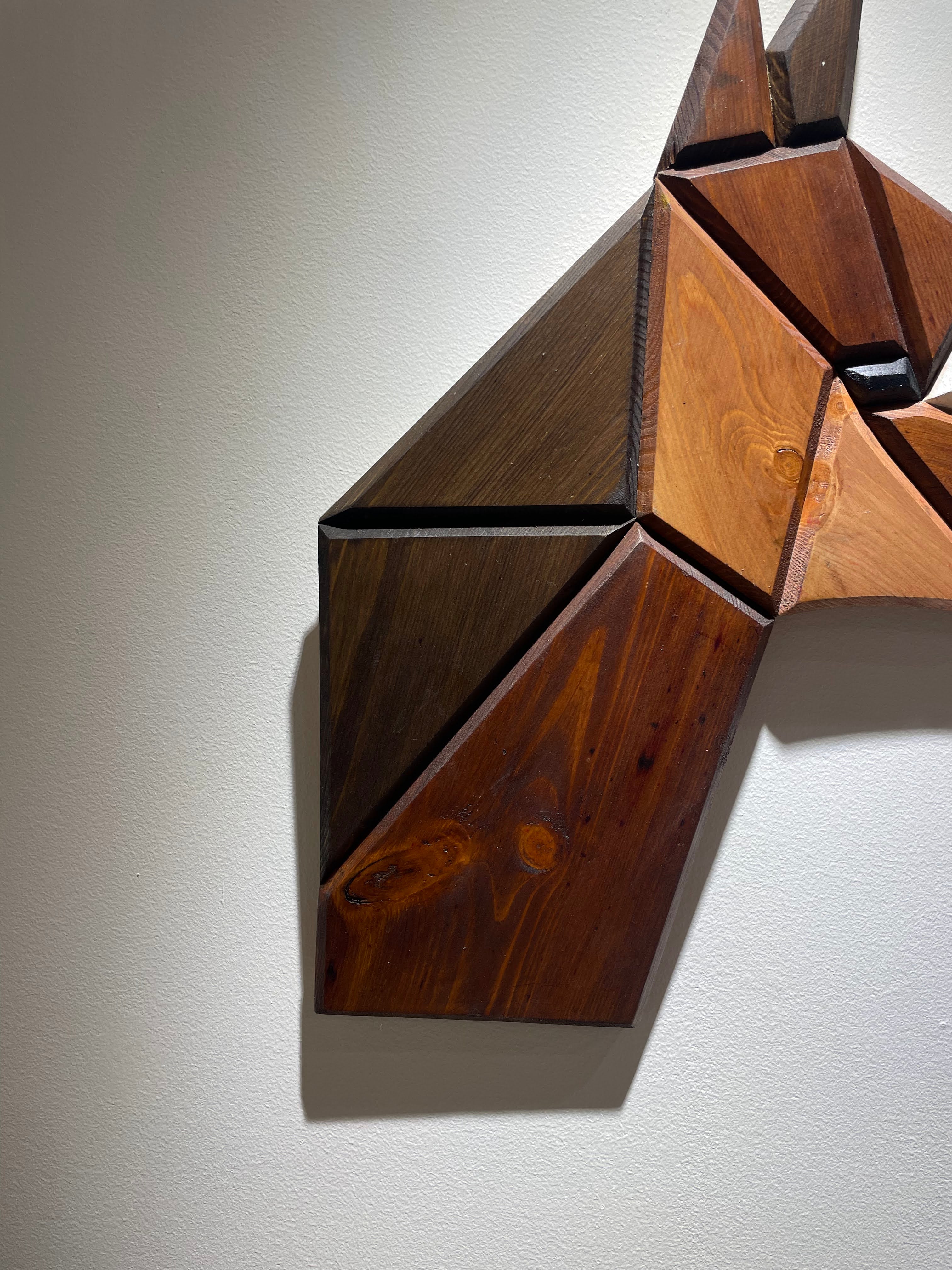 Wooden Horse Wall Art