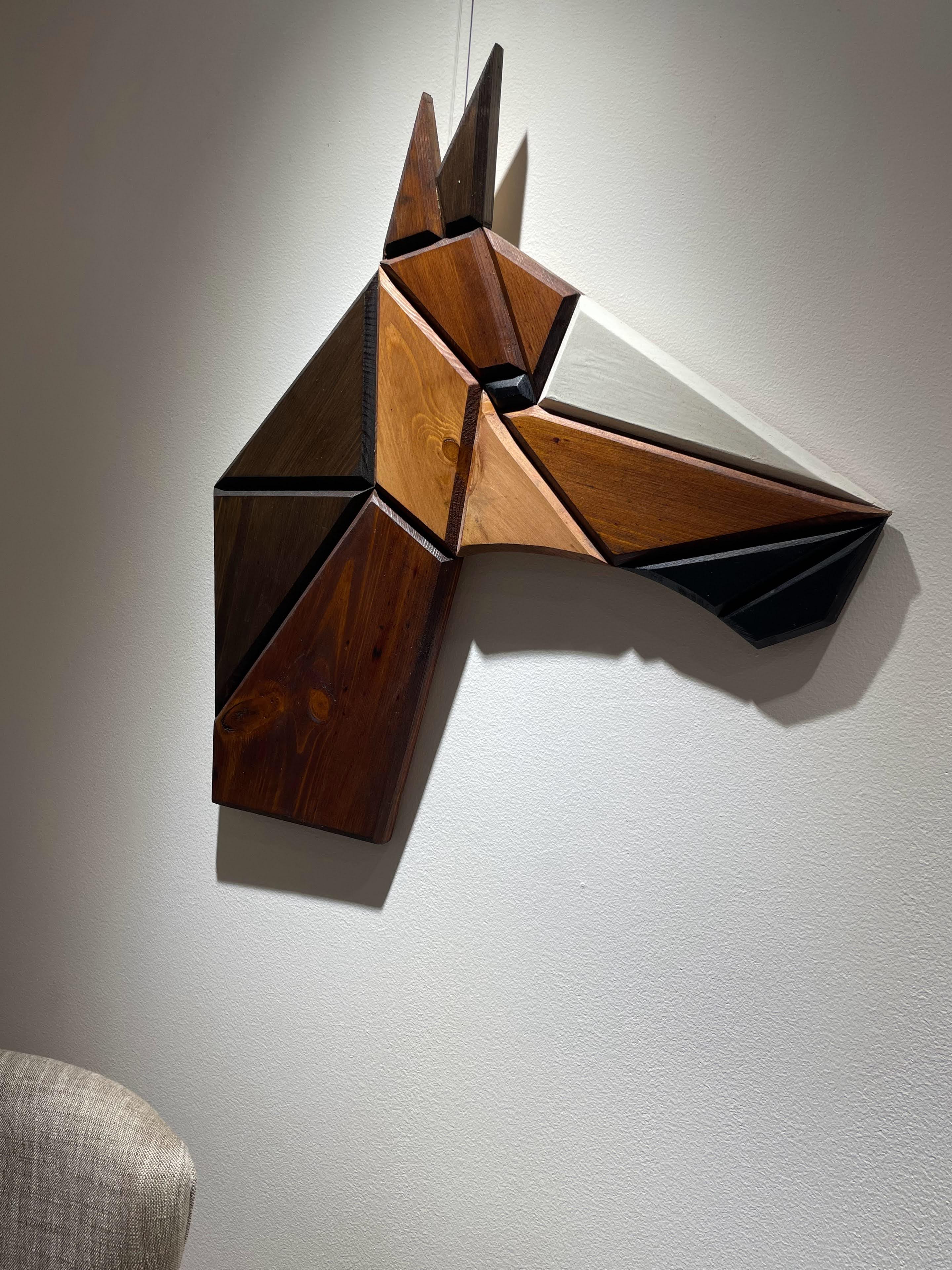 Wooden Horse Wall Art