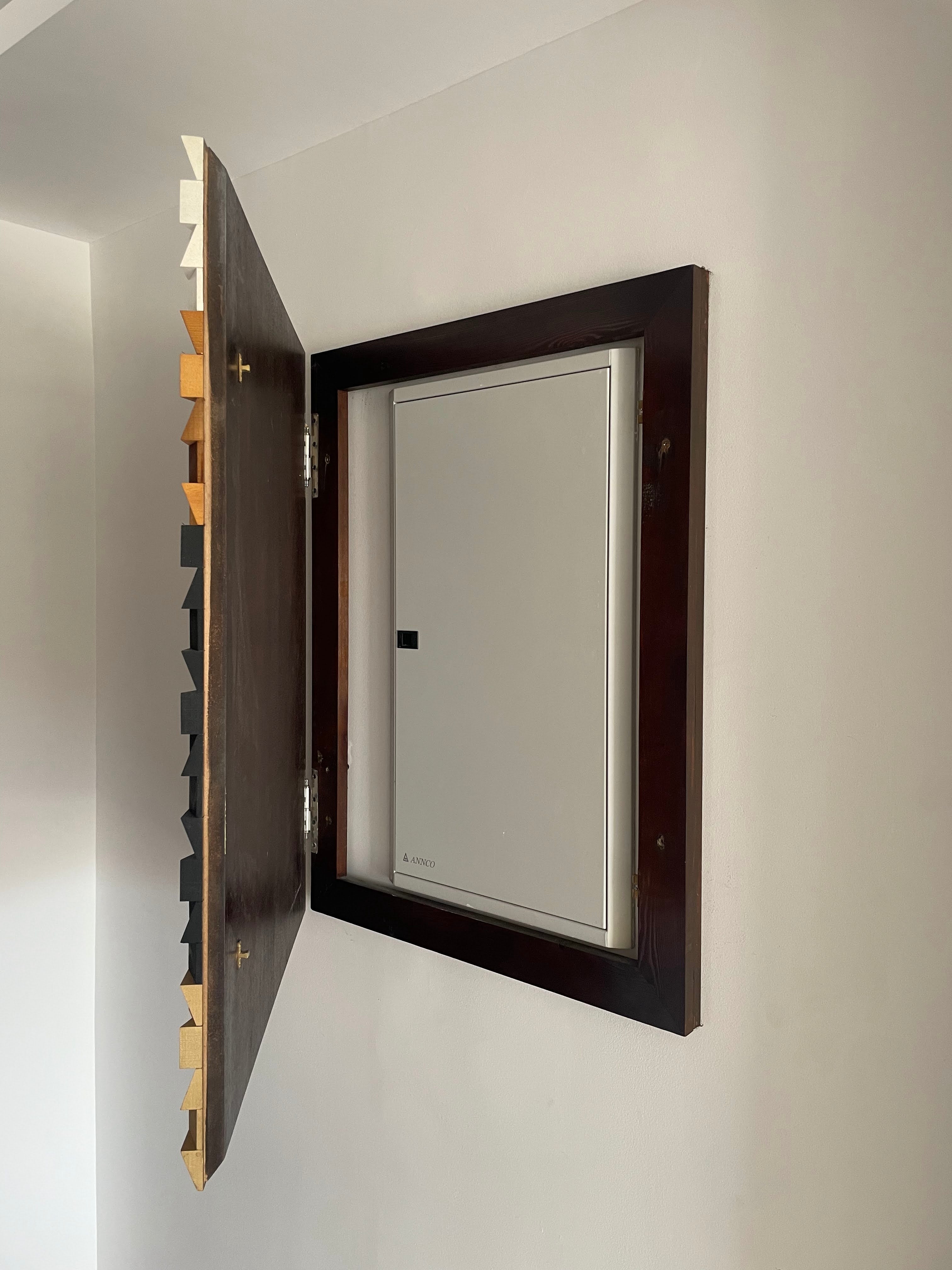 Wooden Electric Panel Cover