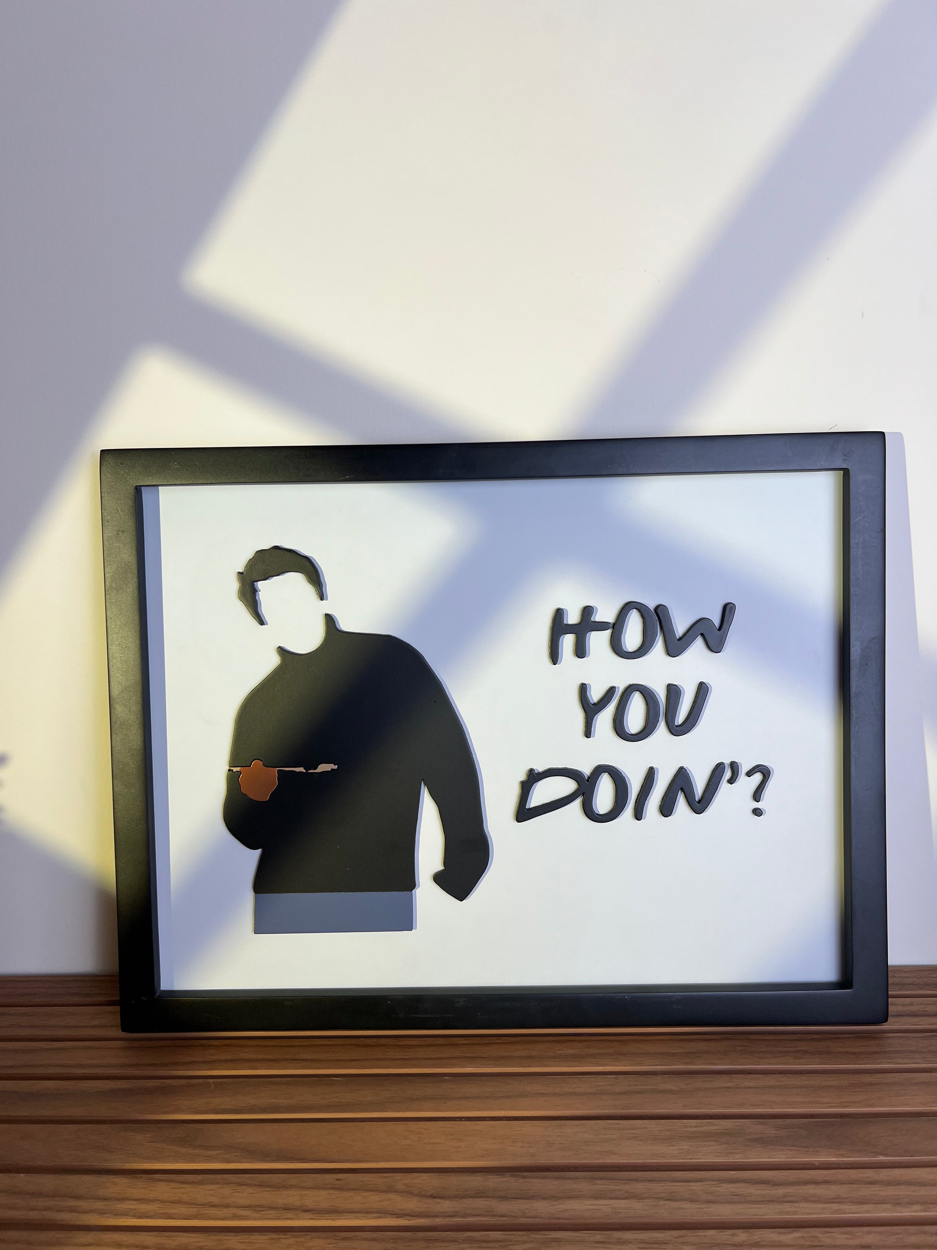 How You Doin ? - Wall Art