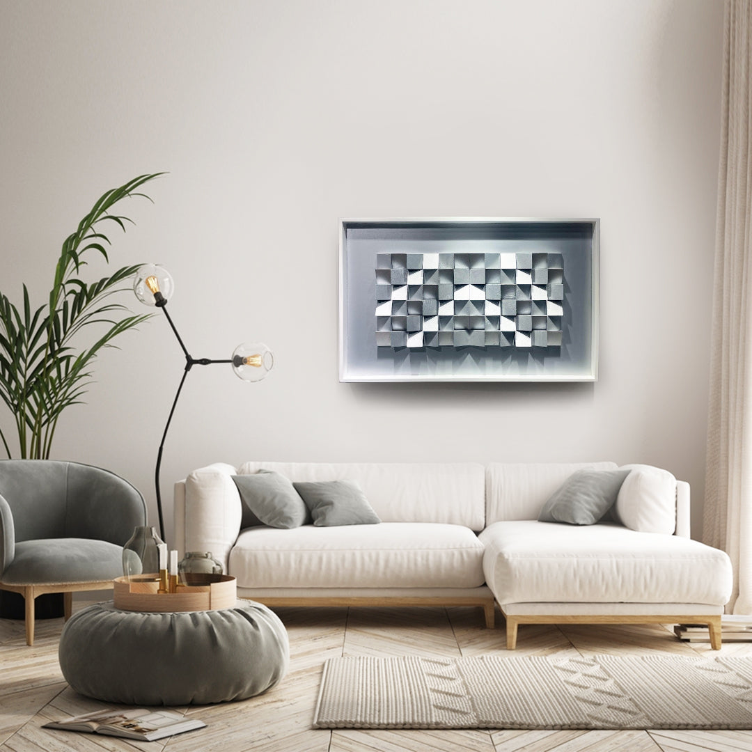Framed Wood Panel