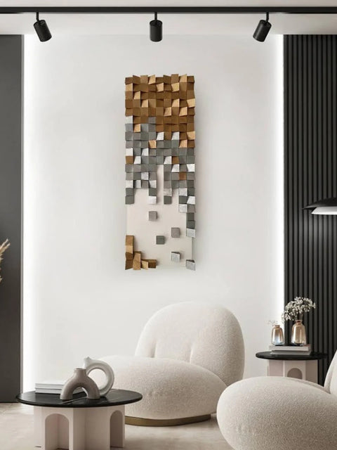 Abstract Wood Wall Art