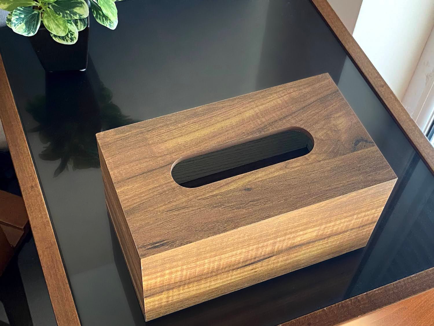 Wooden Tissue Box Cover