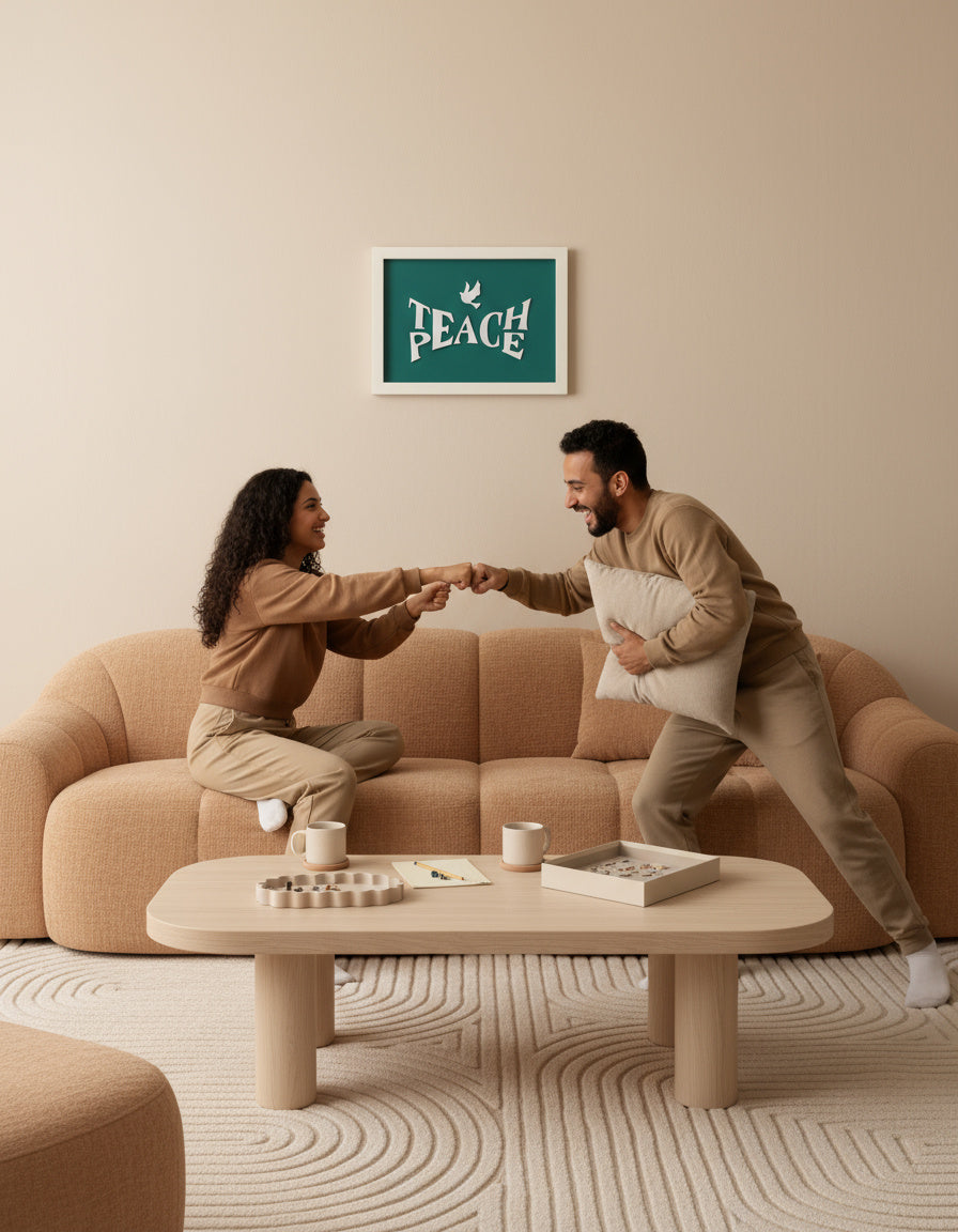 TEACH PEACE - Wall Art