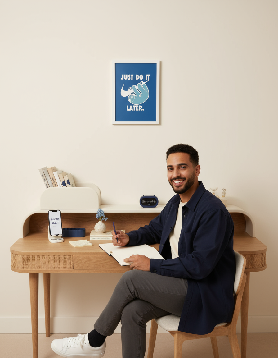 JUST DO IT..LATER - Wall Art