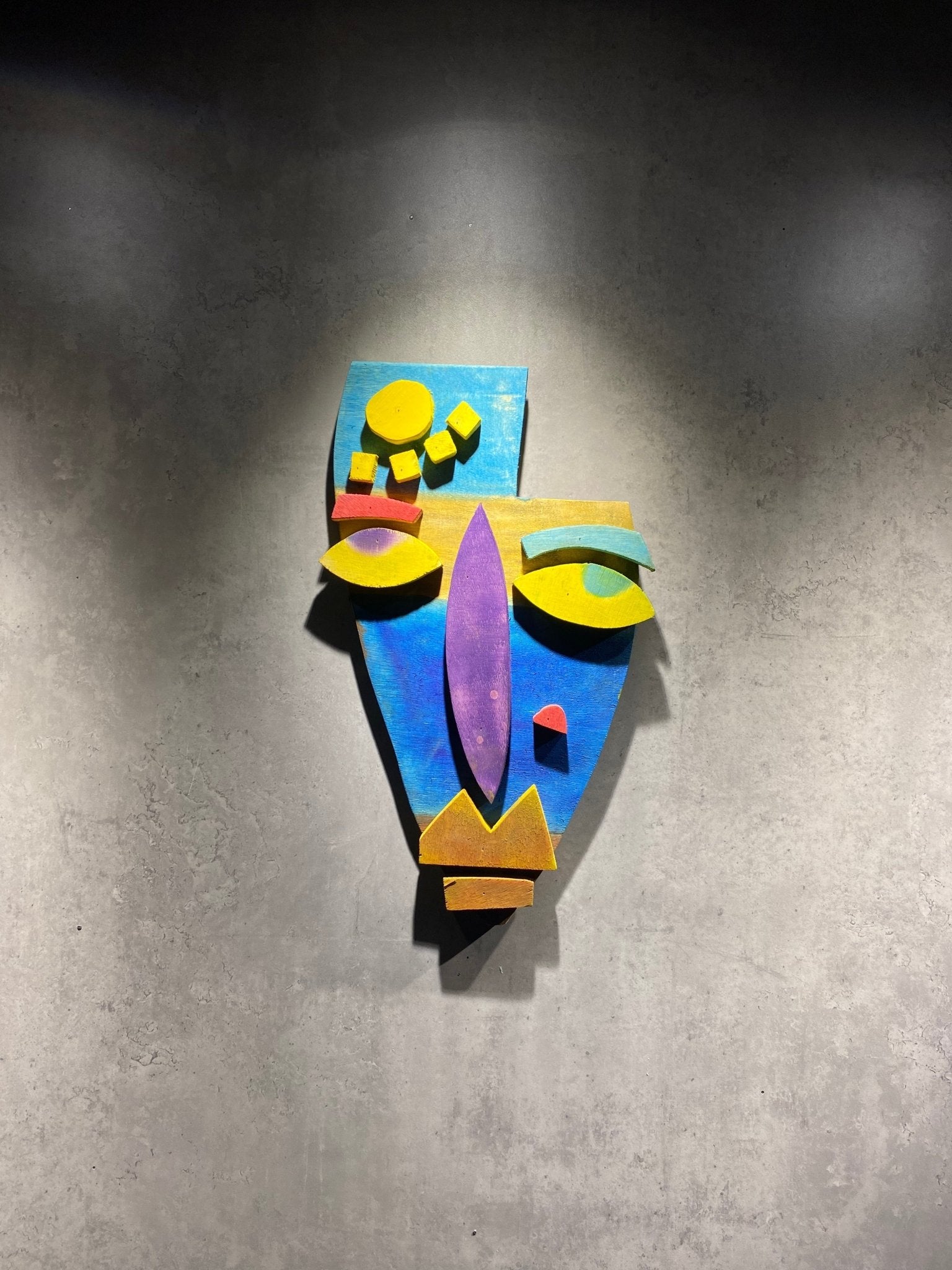 Cubist Face Wall Art