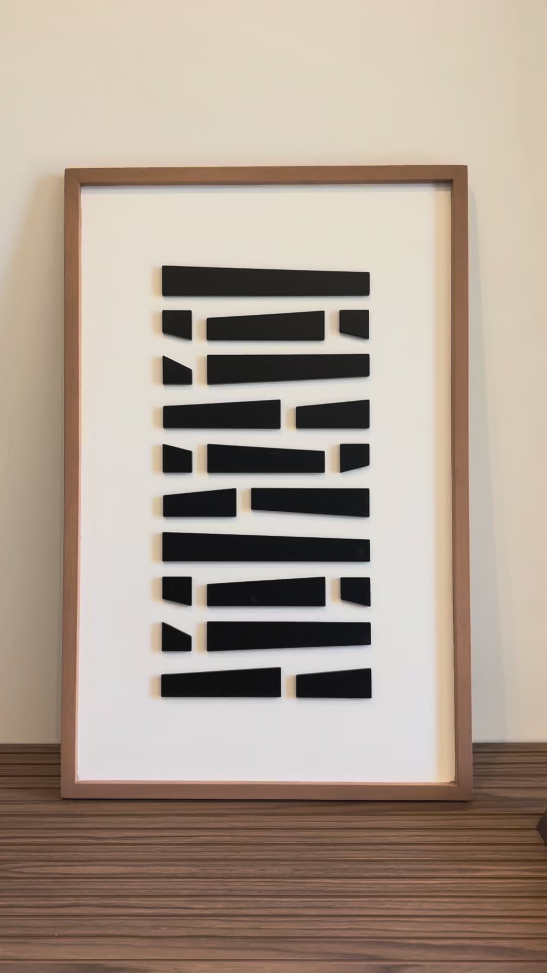 Oblique - Wooden Wall Art