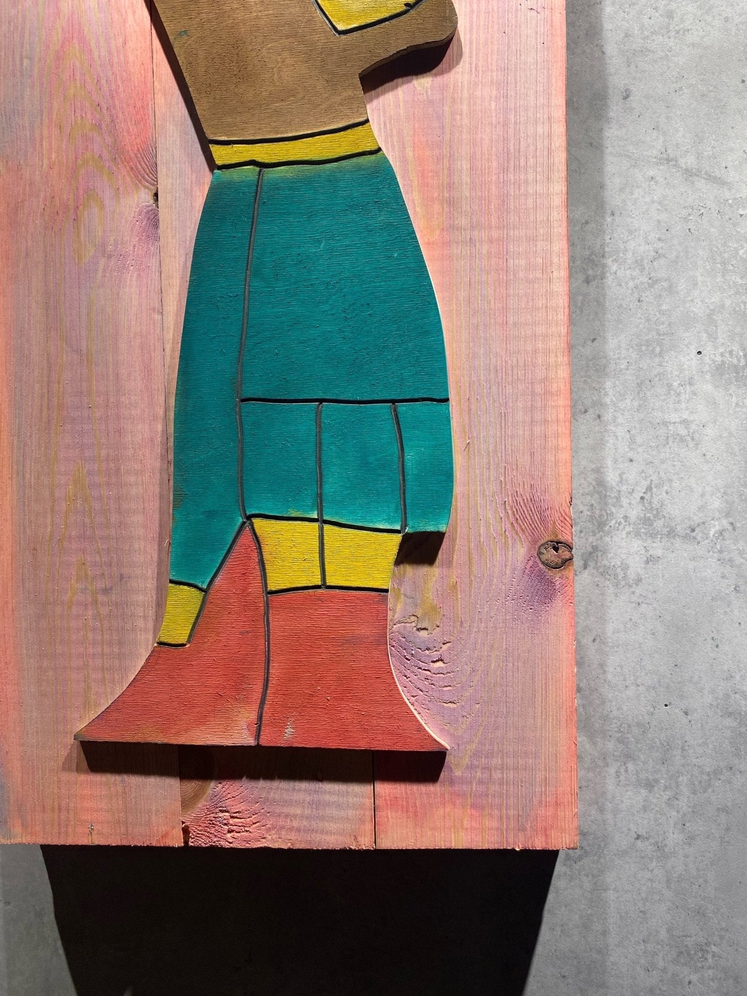 Wood African Wall Hanging