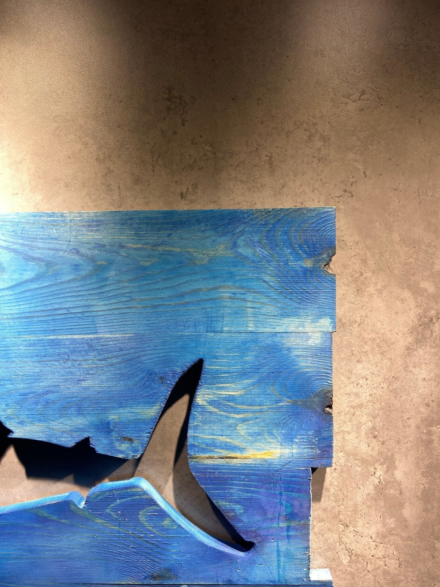 Wood Shark Wall Hanging