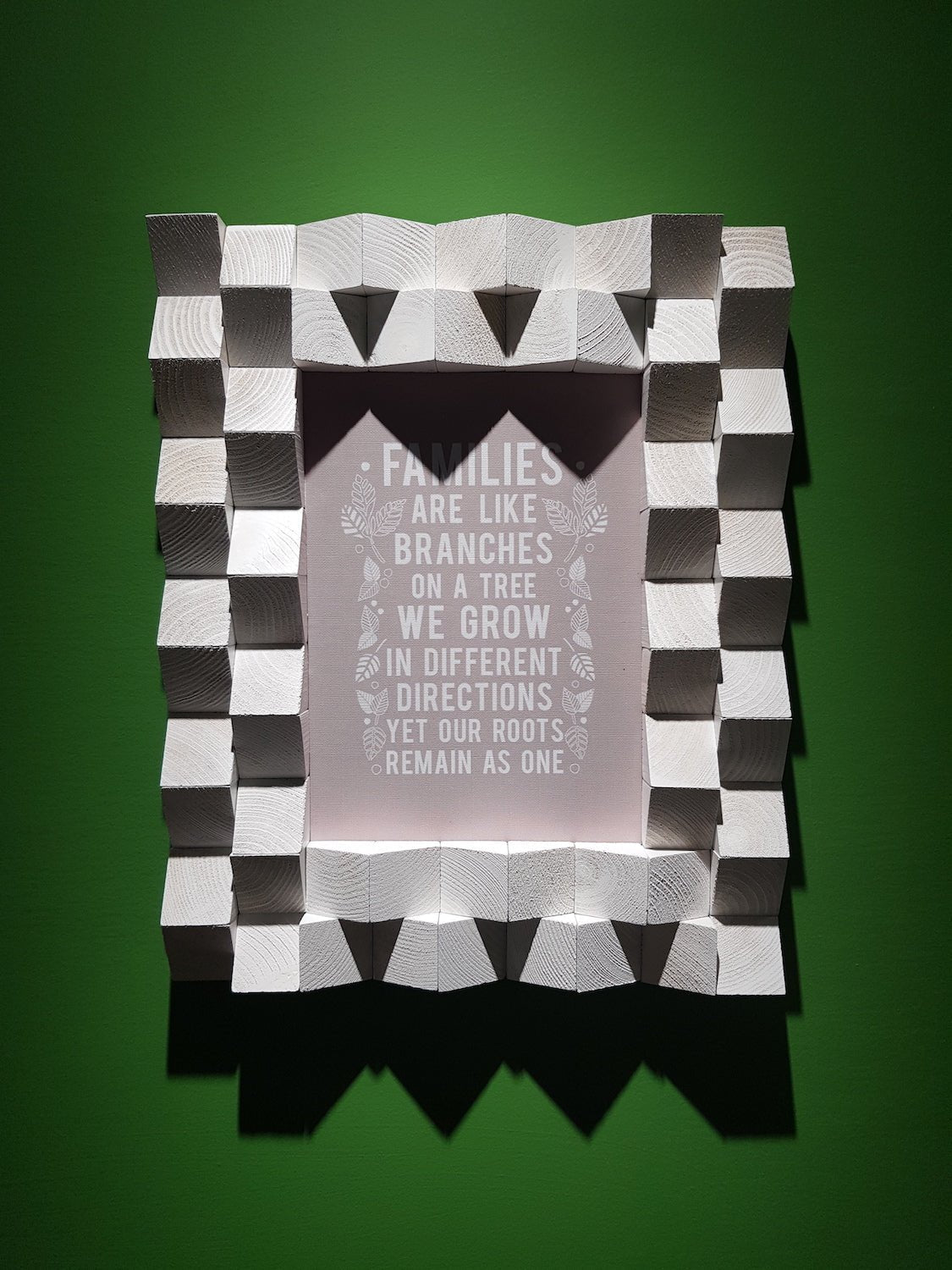 Wooden Photo Frame For Wall by Woodeometry